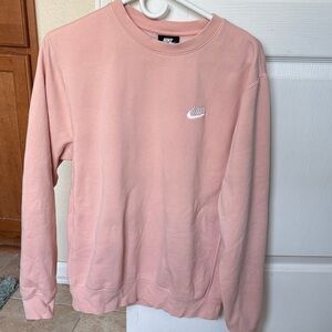Nike Women’s Soft Pink Crewneck Sweatshirt